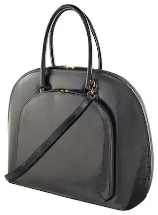 Front. Women In Business - Francine Collection Park Avenue Laptop Case - Black.