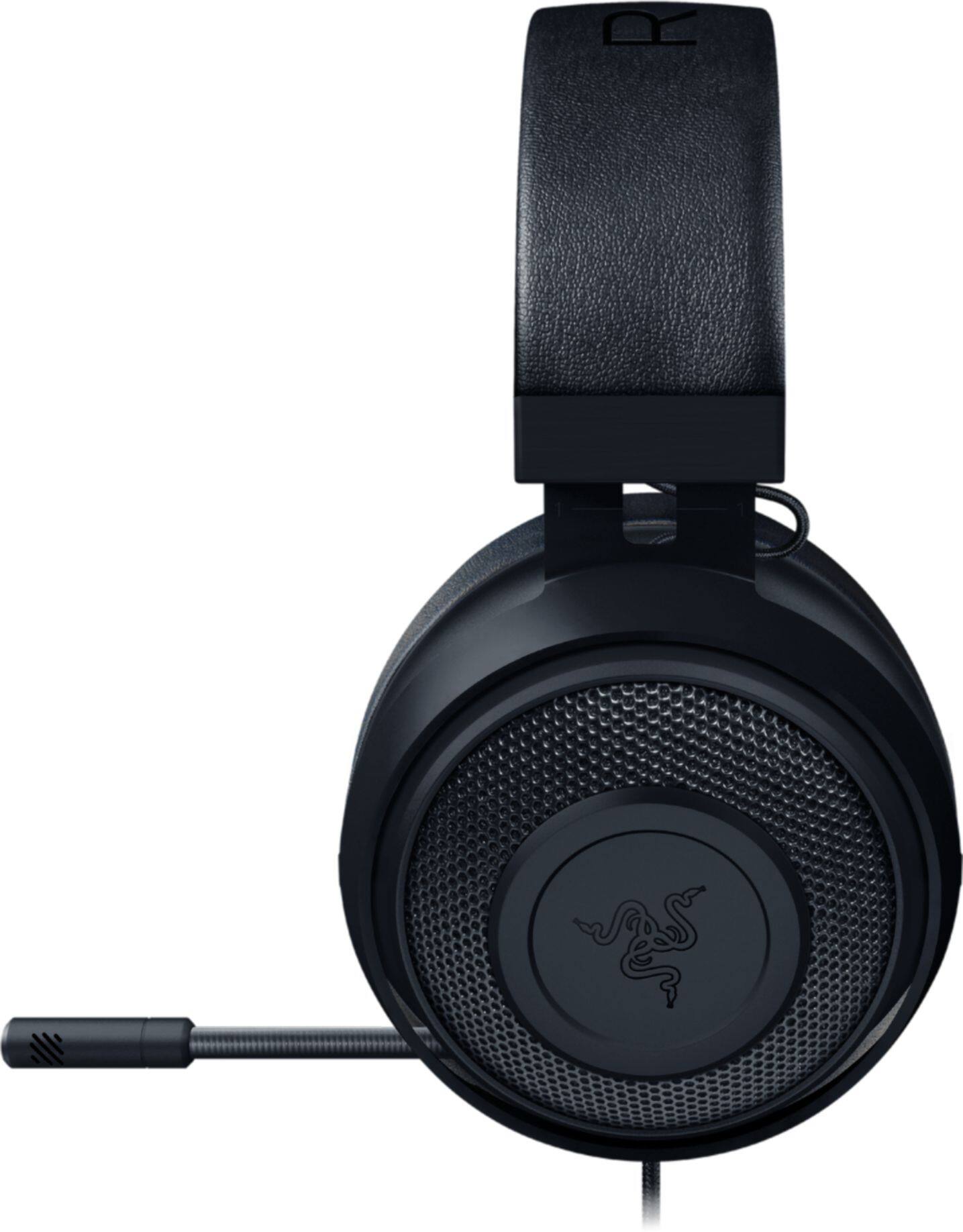 Alt View 12. Razer - Kraken Wired Gaming Headset for PC, PS5, PS4, Switch, Xbox X|S and Xbox One - Black.