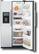 Front Standard. GE - 25.0 Cu. Ft. Side-by-Side Refrigerator with Thru-the-Door Ice and Water - Stainless-Steel (Special Order).