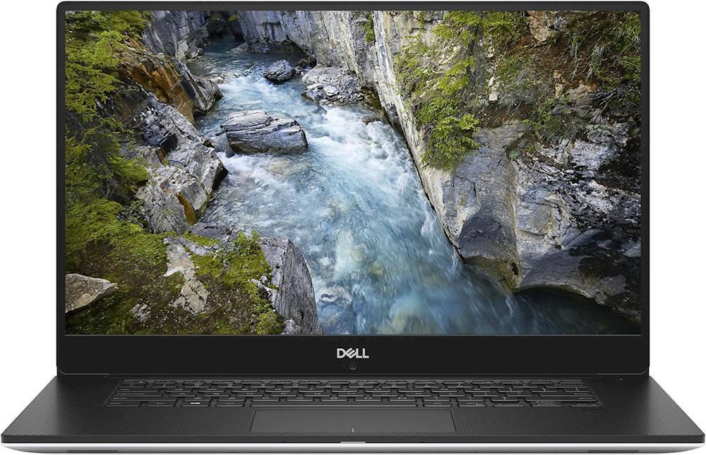 Front. Dell - Precision 15.6" Laptop - Intel Core i7 - 16GB Memory - 512GB Solid State Drive - Platinum Silver.
