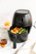 Alt View Zoom 15. Chefman TurboFry 3.7 Qt. Digital Air Fryer with Touch Screen Control - Black.