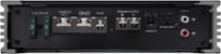 Kenwood - Class D Digital Mono Amplifier with Variable Low-Pass Crossover - Black - Front_Zoom