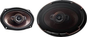 Kenwood - 6" x 9" 5-Way Car Speaker - Black - Front_Zoom