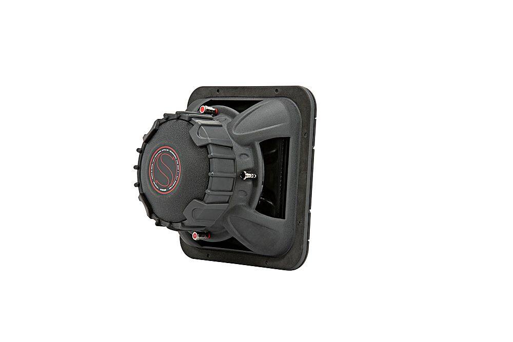 Alt View 12. KICKER - L7R 10" Dual-Voice-Coil 4-Ohm Subwoofer - Black.