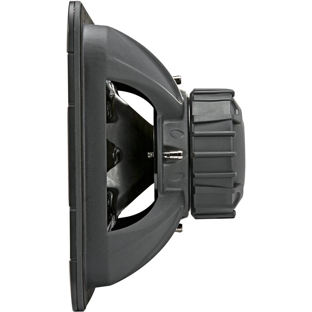 Alt View 12. KICKER - L7R 15" Dual-Voice-Coil 4-Ohm Subwoofer - Black.
