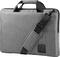 HP - Top-Load Laptop Case - Smoked Gray/Black-Front_Standard