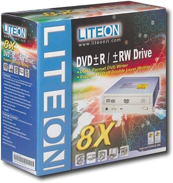 Best Buy: Lite On 8x Internal DVD±RW/CD-RW Drive SOHW-812S