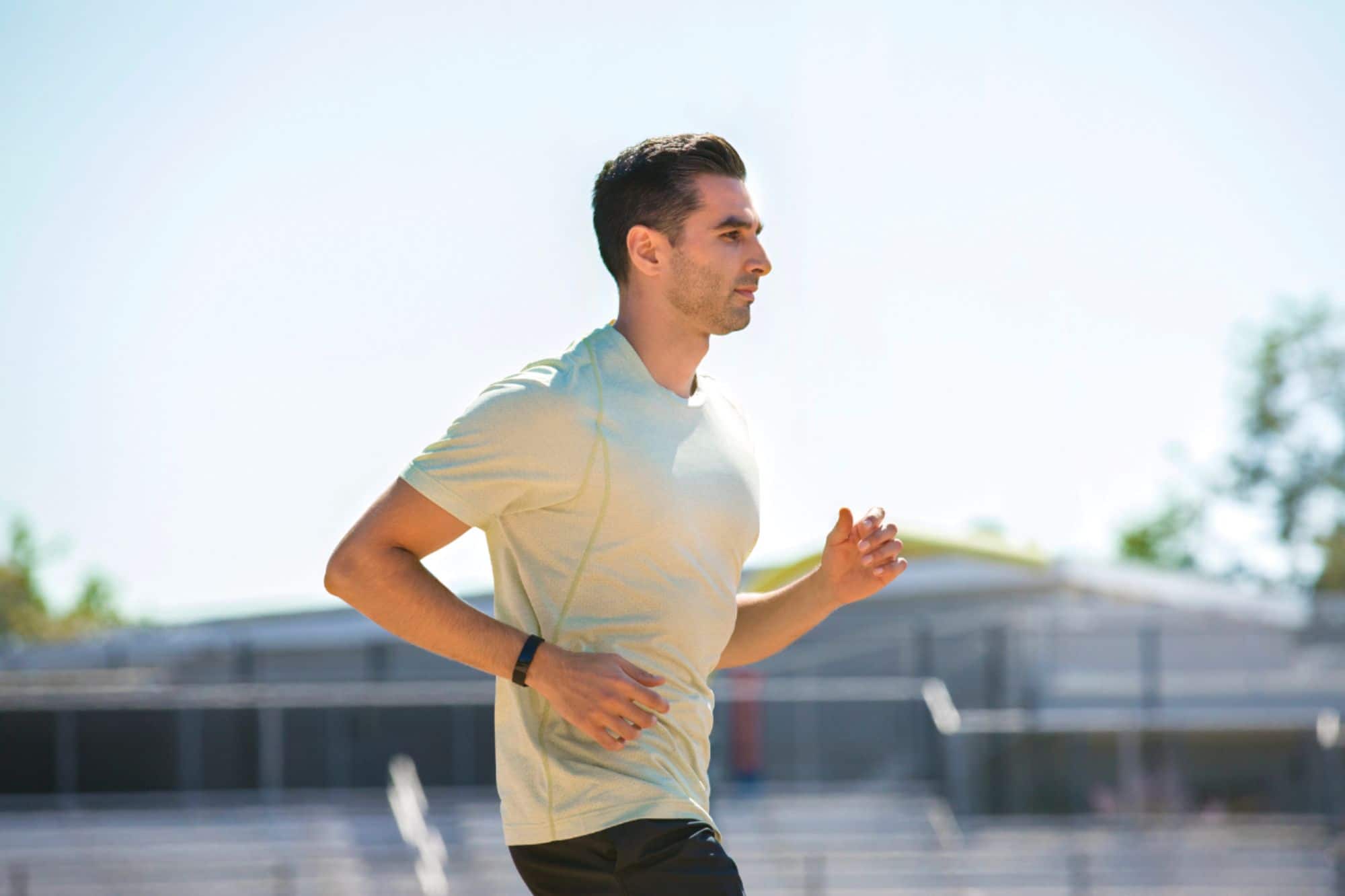 Alt View 15. Fitbit - Inspire HR Activity Tracker + Heart Rate - Black.