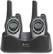 Front Standard. Cobra - FRS/GMRS 8-Mile, 2-Way Radios (Pair) - Black/Silver.