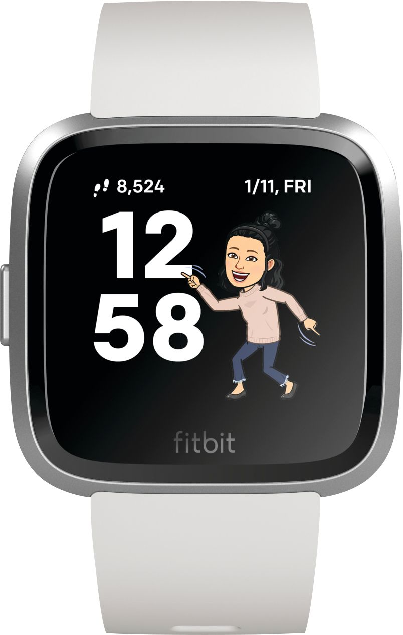 Best Buy: Fitbit Versa Lite Edition Smartwatch White FB415SRWT