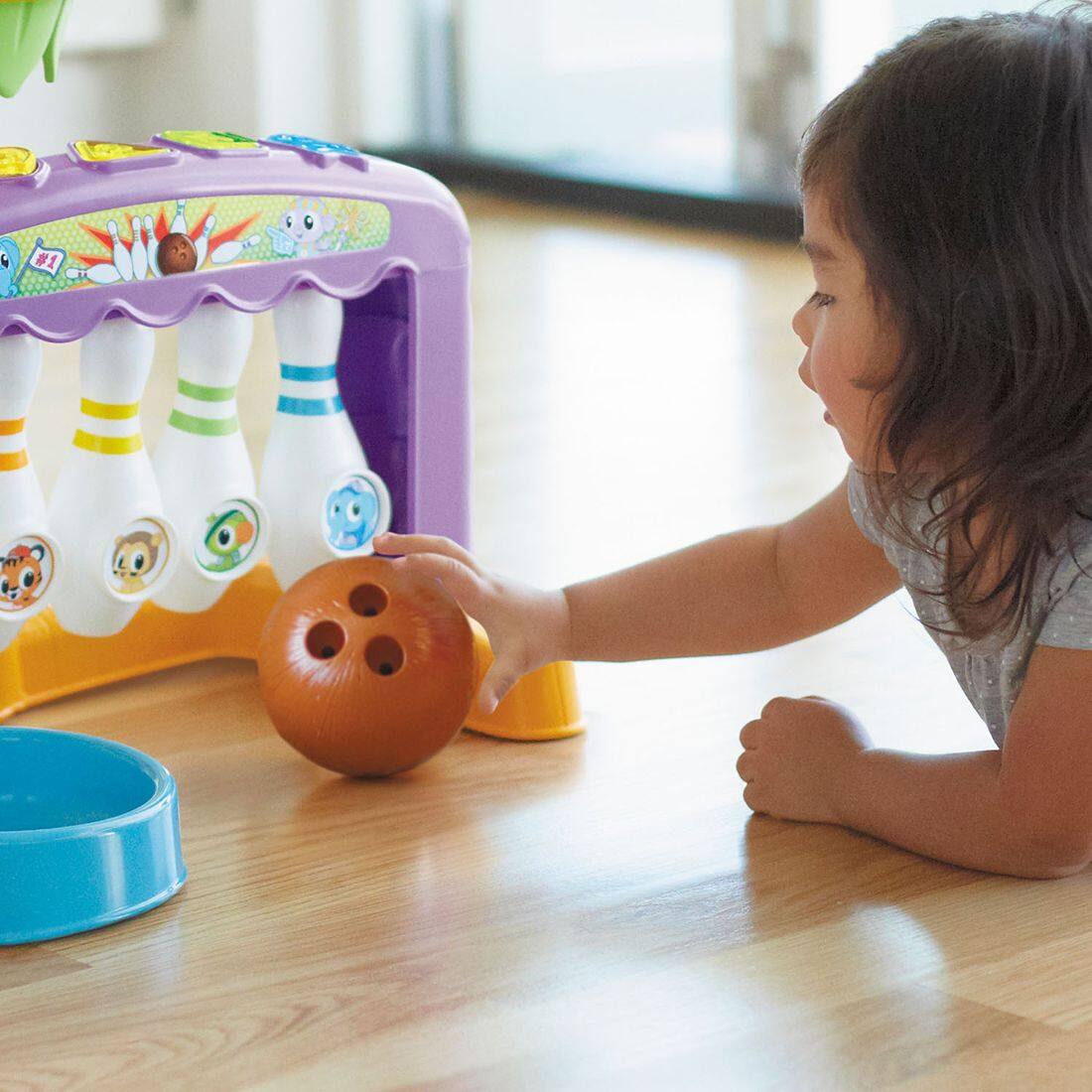 Alt View 15. Little Tikes - Light 'n Go 3-in-1 Sports Zone - Green, Red, Purple, Blue and Orange.