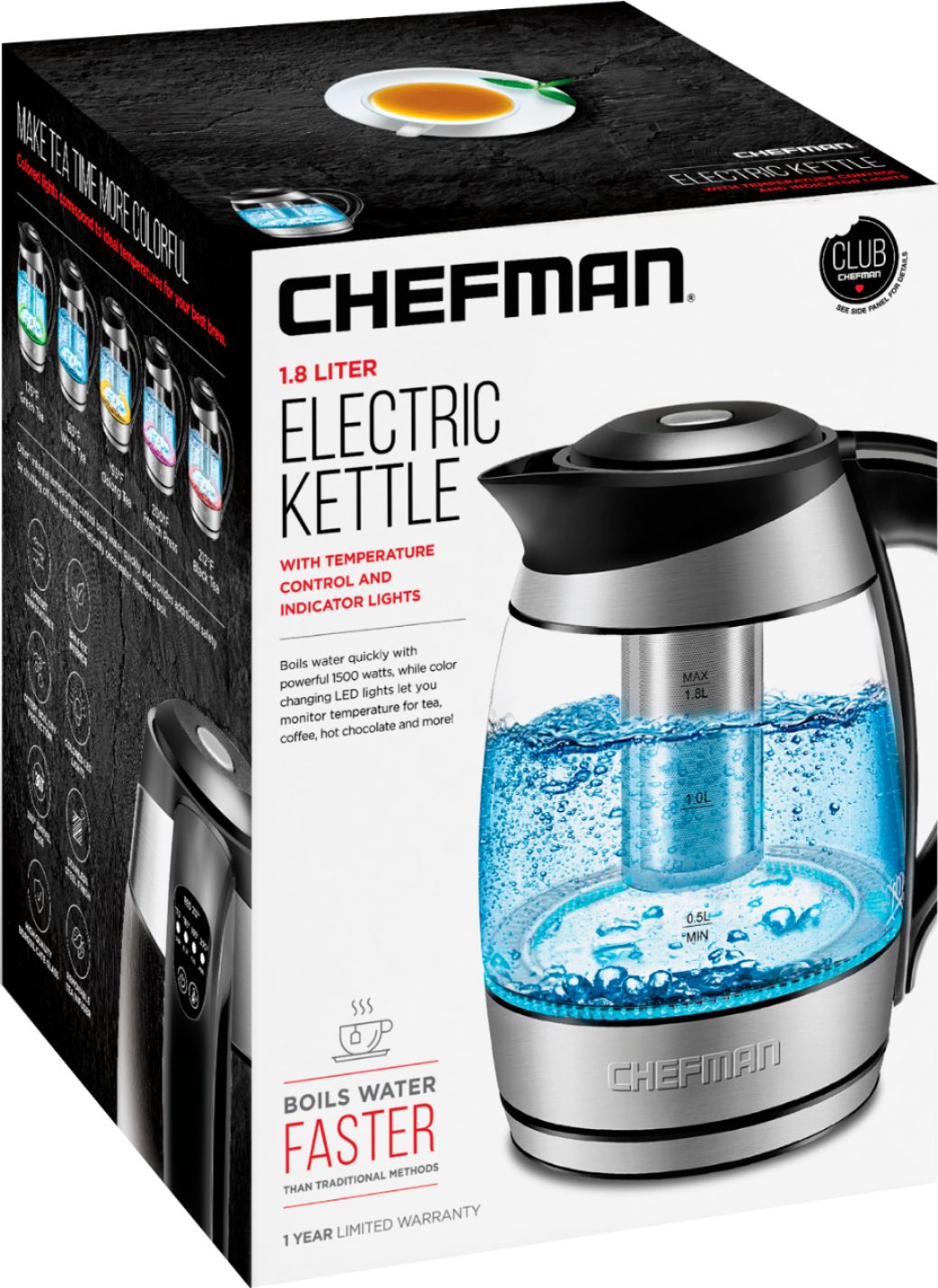 chefman electric kettle