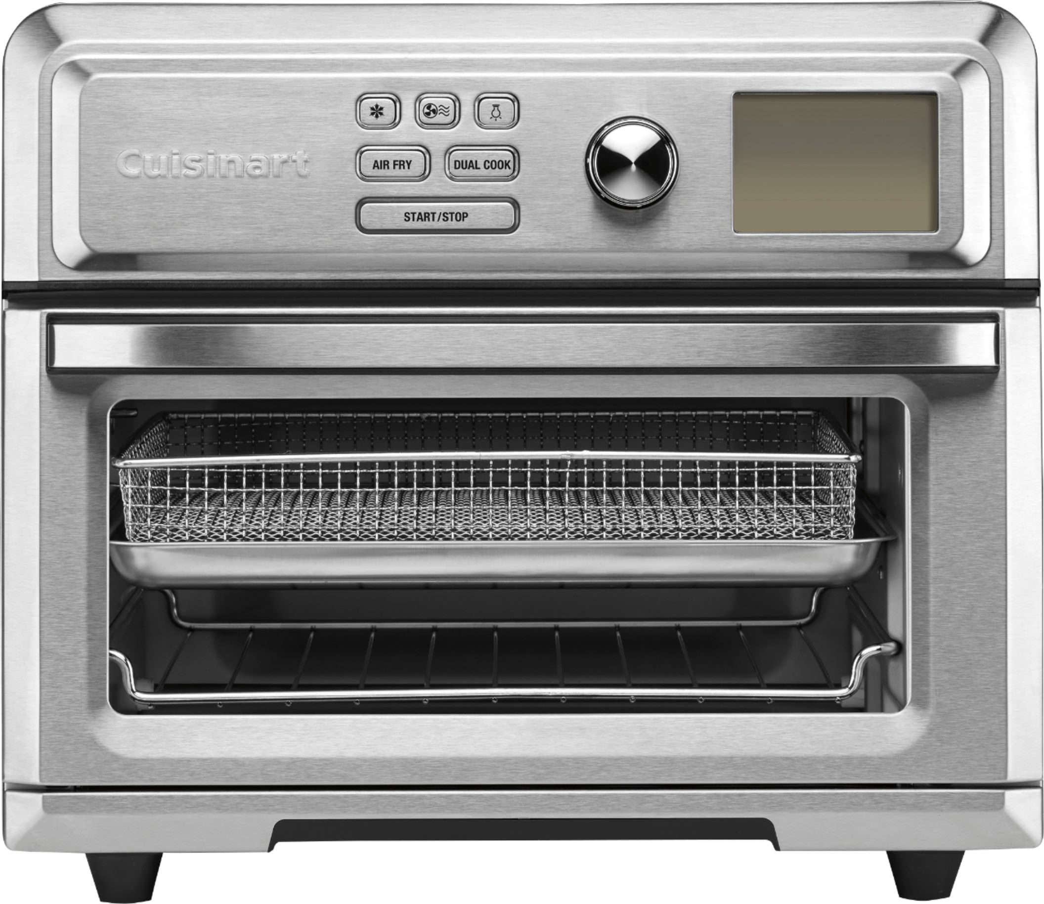 Cuisinart Digital Air Fryer Toaster Oven Stainless Steel TOA-65 - Best Buy