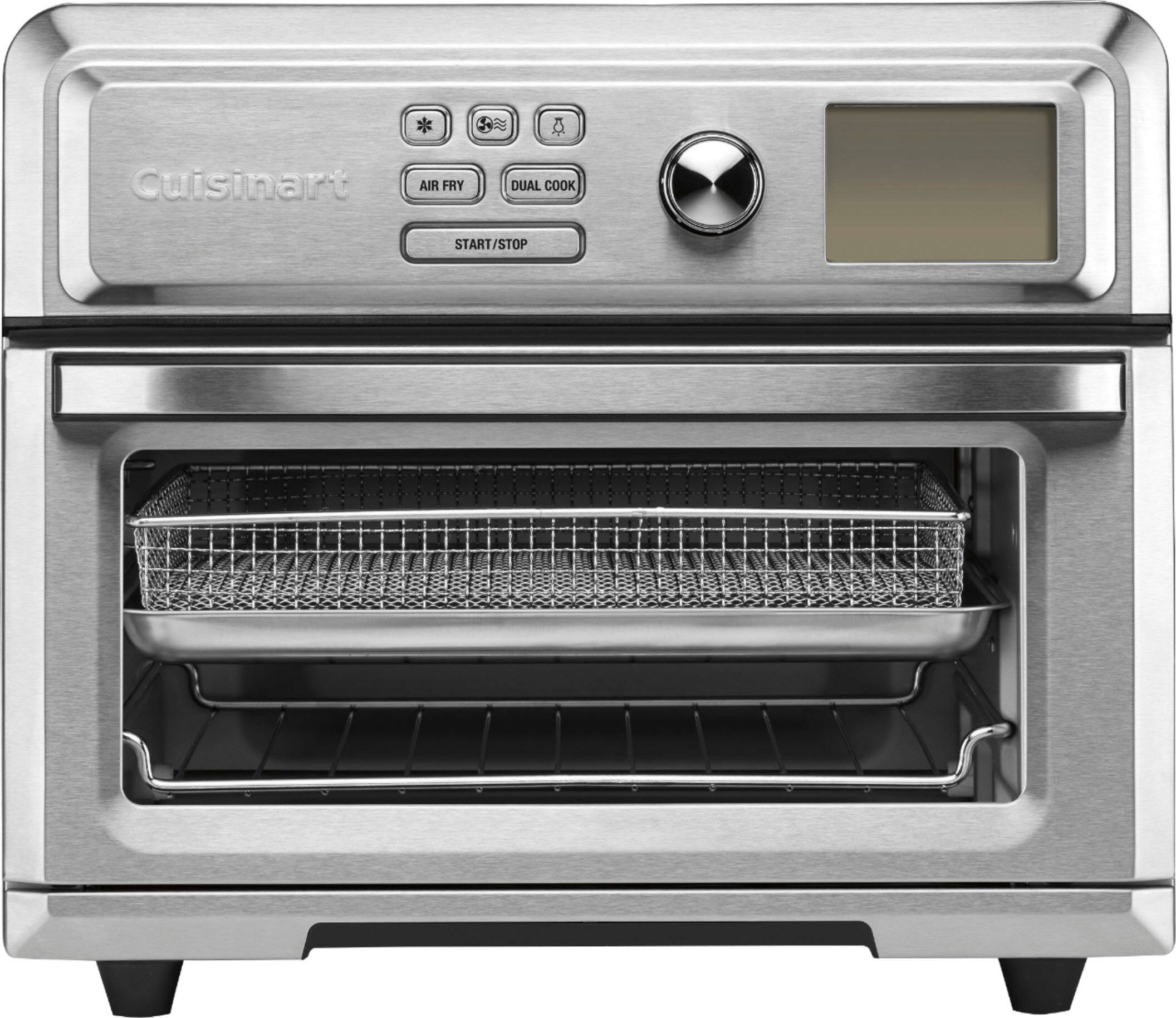 Alt View 12. Cuisinart - Digital Air Fryer Toaster Oven - Stainless Steel.