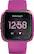 Front. Fitbit - Versa Lite Edition Smartwatch - Mulberry.