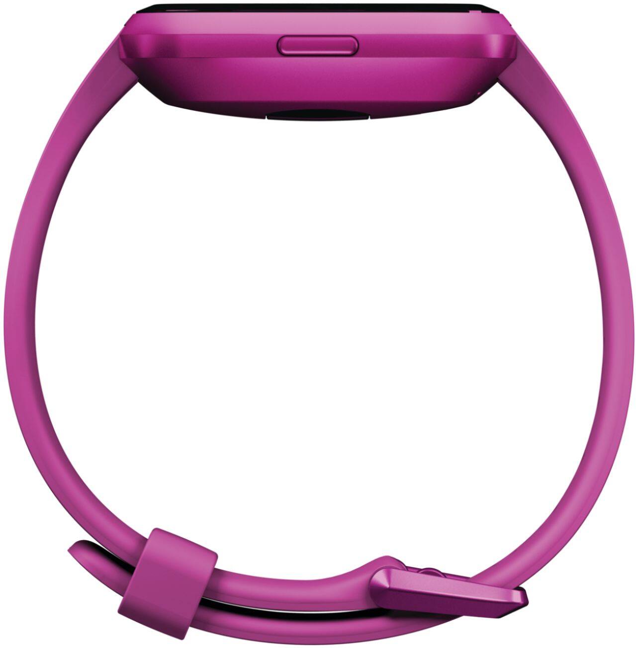 Alt View 12. Fitbit - Versa Lite Edition Smartwatch - Mulberry.