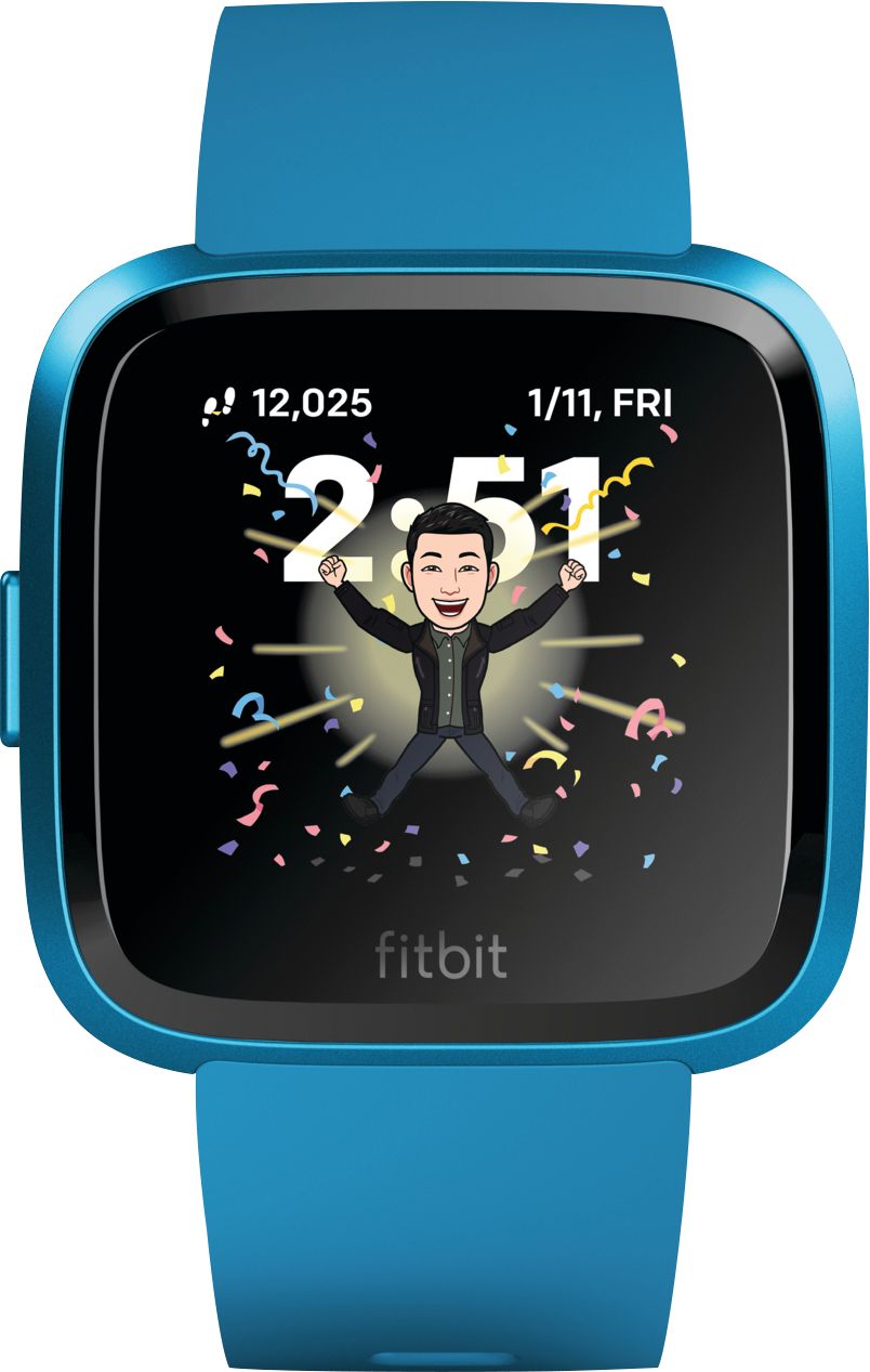 fitbit versa lite edition smartwatch with heart rate tracking