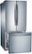 Alt View Zoom 11. Samsung - 21.8 Cu. Ft. French-Door Refrigerator - Stainless steel.