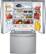 Alt View 1. Samsung - 21.8 Cu. Ft. French-Door Refrigerator - Stainless Steel.