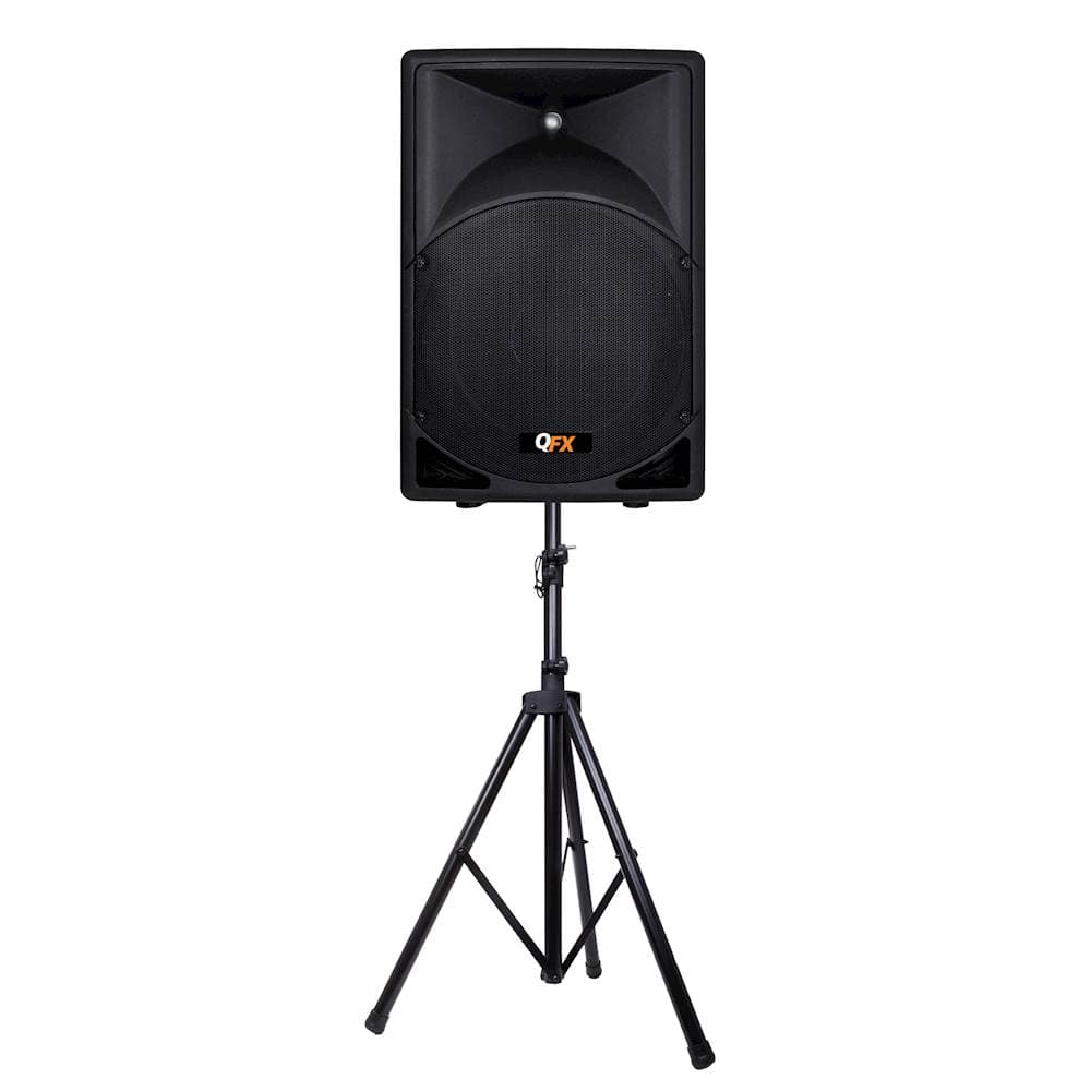 Alt View 11. QFX - Speaker Stand - Black.