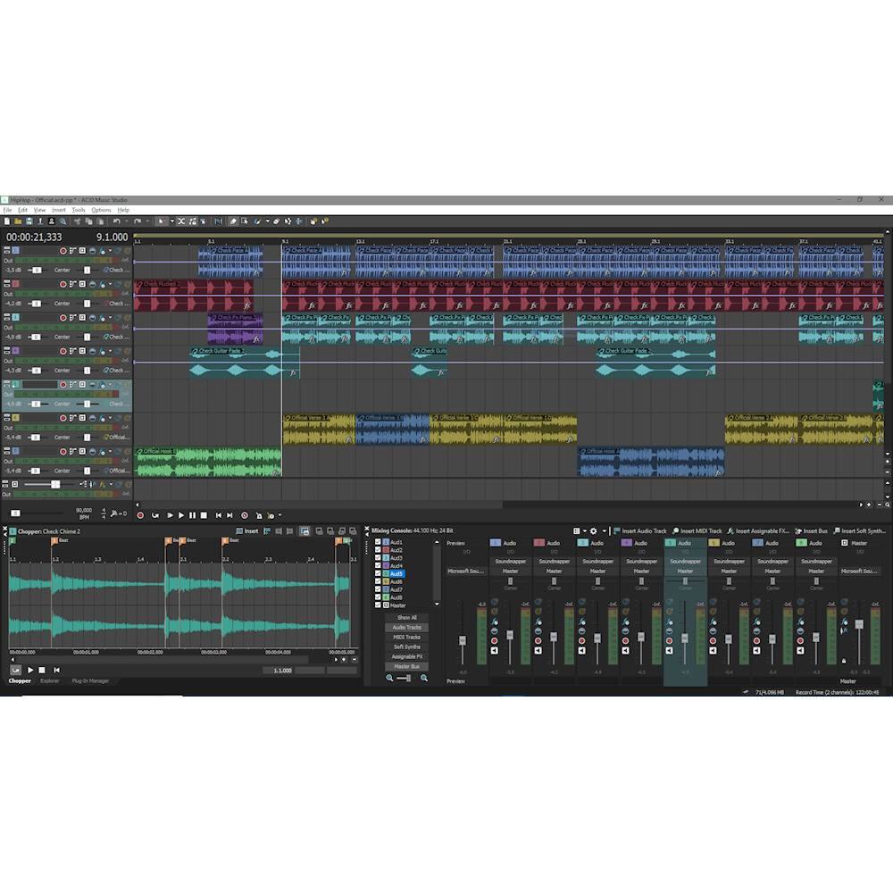Alt View 11. MAGIX - ACID Music Studio 11.
