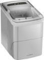 Angle Zoom. Insignia™ - 26 Lb. Portable Icemaker with Auto Shut-Off - Silver.