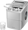Front Zoom. Insignia™ - 26 Lb. Portable Icemaker with Auto Shut-Off - Silver.