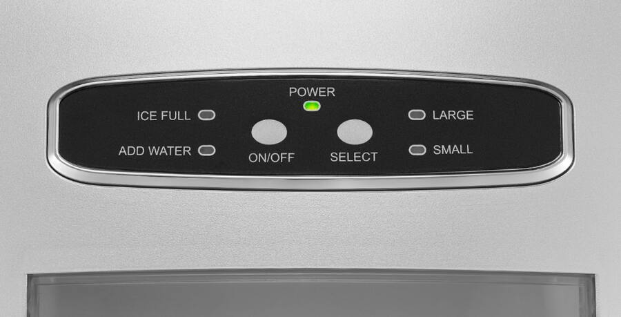 Insignia™ Portable Ice Maker with Auto Shut Off Silver NS-IMP26SL0 ...