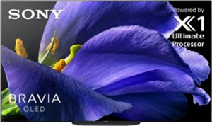 Sony - 77" Class A9G MASTER Series OLED 4K UHD Smart Android TV - Front_Zoom