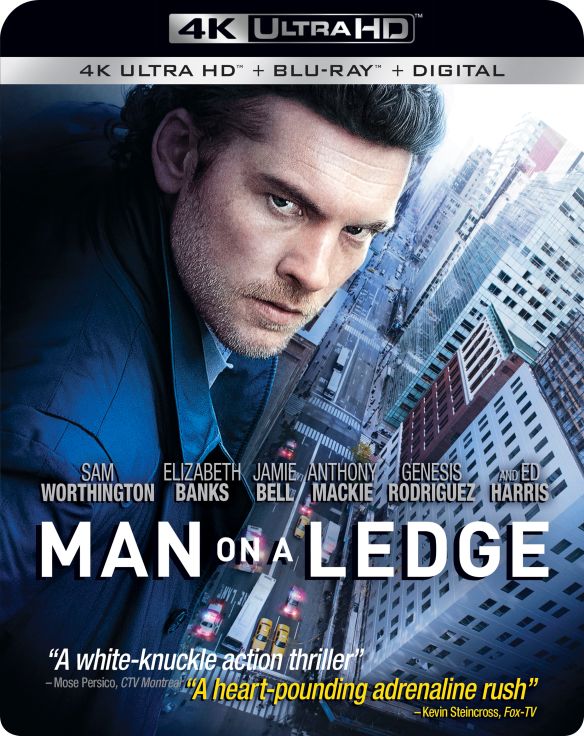 Man On a Ledge [4K Ultra HD Blu-ray/Blu-ray] [Includes Digital Copy] [2012]