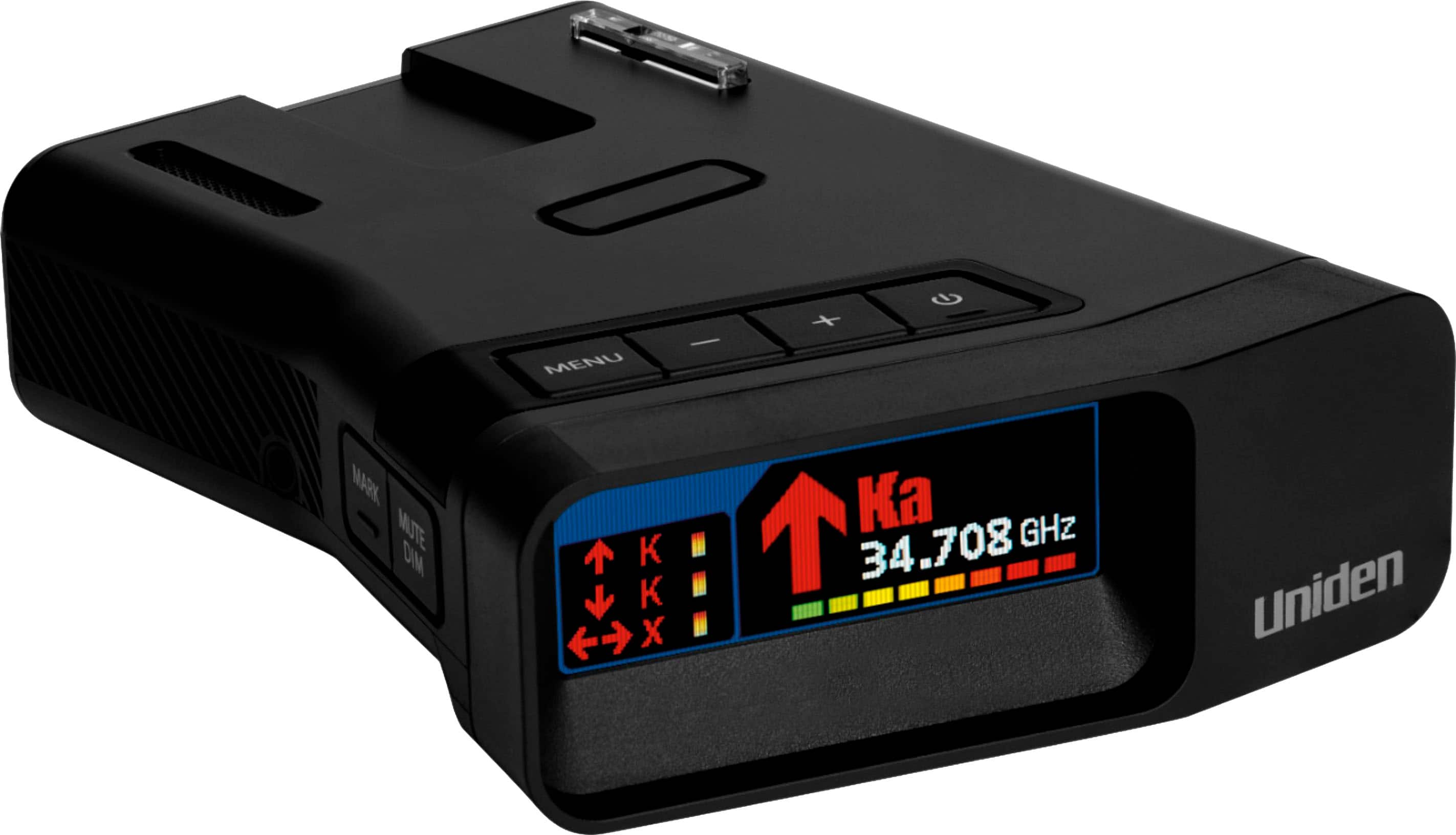 Angle. Uniden - R7 Radar Detector - Black.