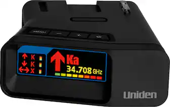 Front. Uniden - R7 Radar Detector - Black.