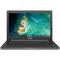 ASUS - 11.6" Chromebook - Intel Celeron - 4GB Memory - 16GB eMMC Flash Memory - Dark Gray-Front_Standard