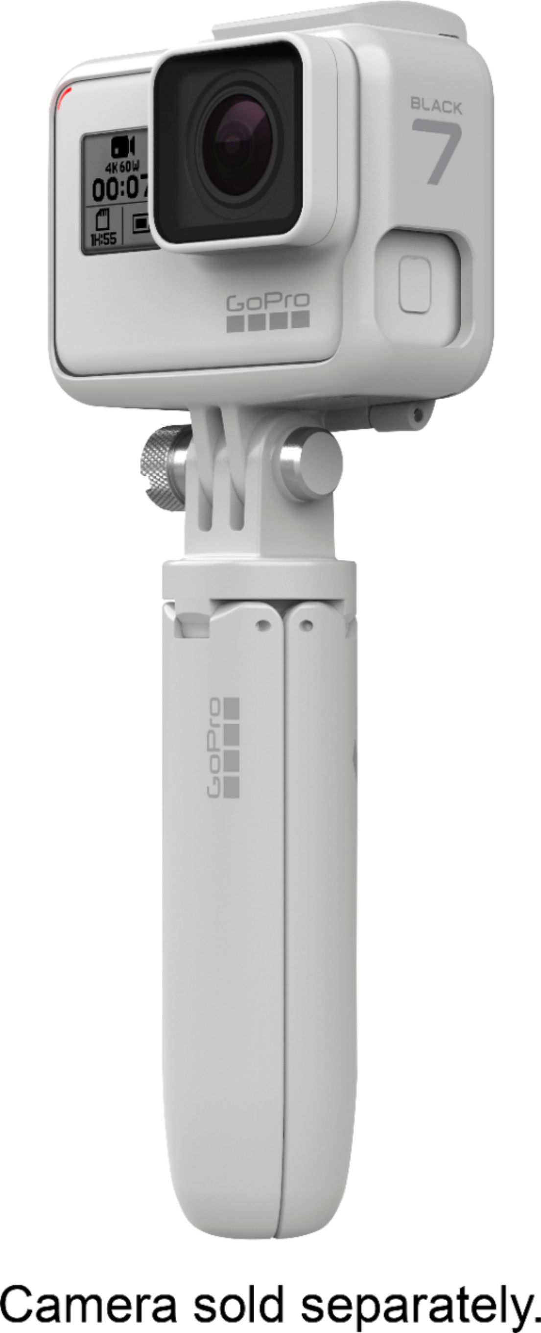 Angle View: Shorty Limited Edition 8.9" Tripod - Dusk White for All GoPro Cameras - Dusk White