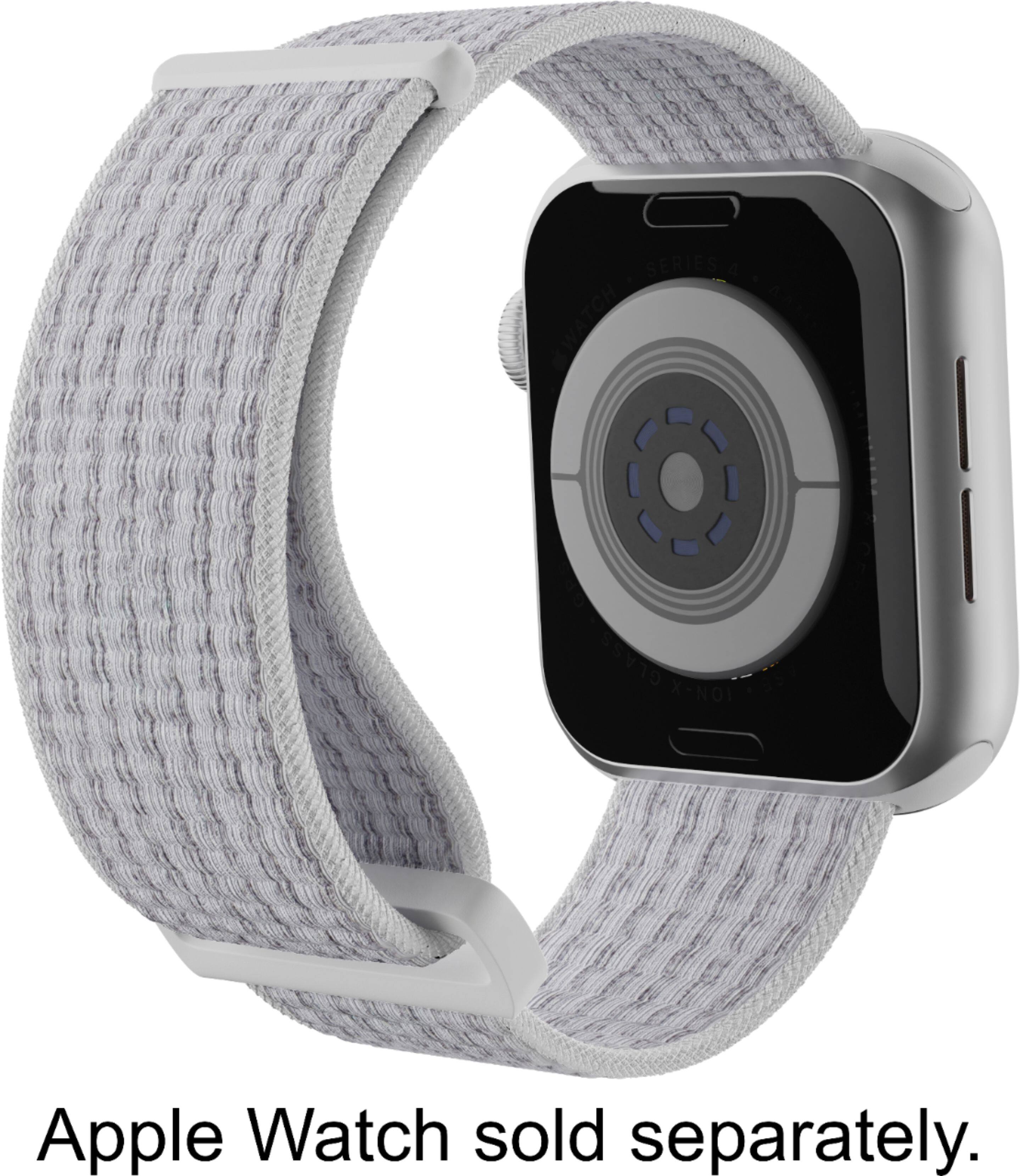 Alt View 17. Modal™ - Active Nylon Watch Band for Apple Watch 38mm, 40mm, 41mm and Apple Watch Series 1-9 - White.