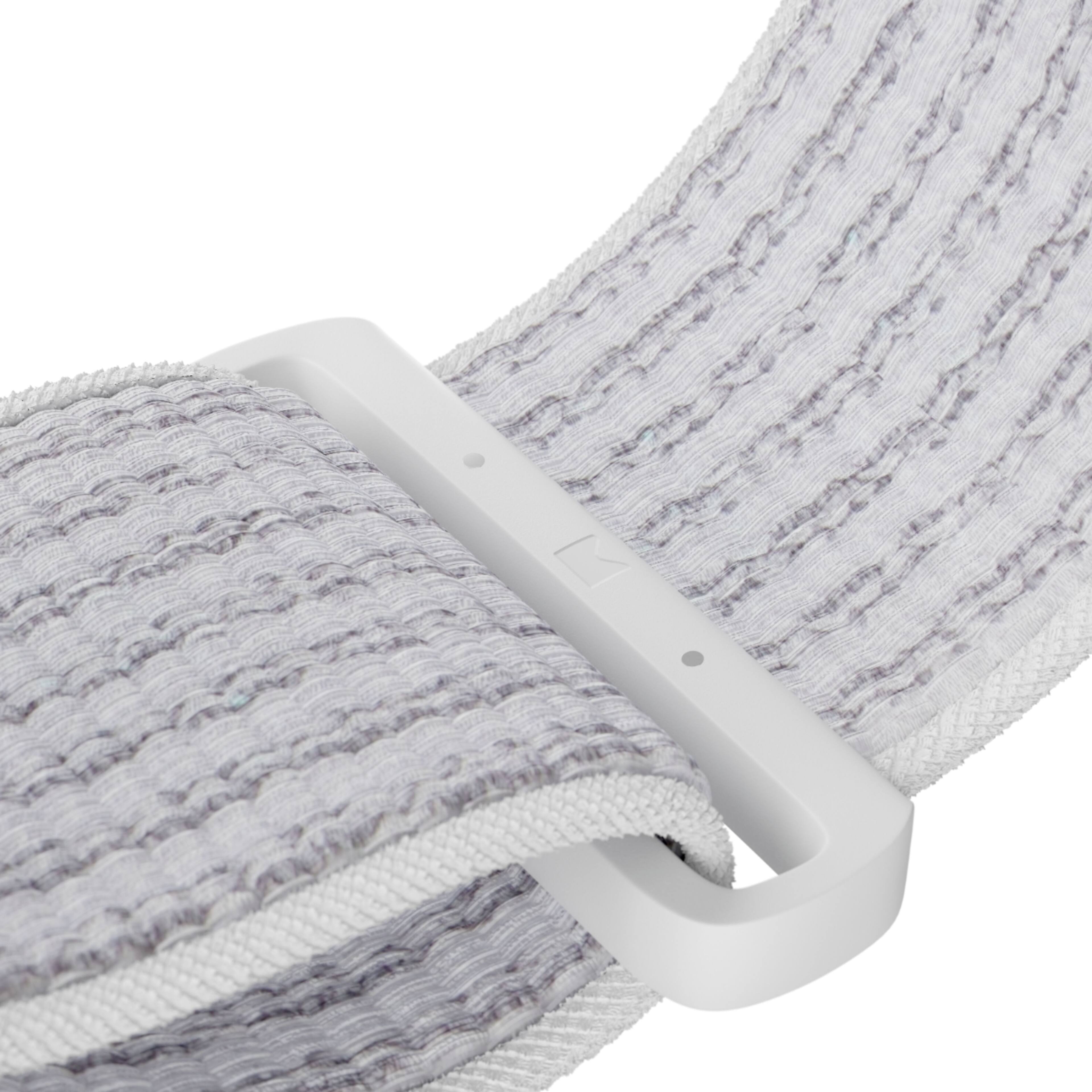 Alt View 19. Modal™ - Active Nylon Watch Band for Apple Watch 38mm, 40mm, 41mm and Apple Watch Series 1-9 - White.