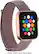 Angle. Modal™ - Active Nylon Watch Band for Apple Watch® 38mm, 40mm, 41mm and Apple Watch Series 8 41mm - Mauve.