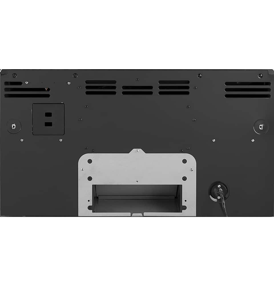 Alt View 13. GE - Profile Series Kitchen Hub & 30" Convertible Range Hood - Stainless steel.