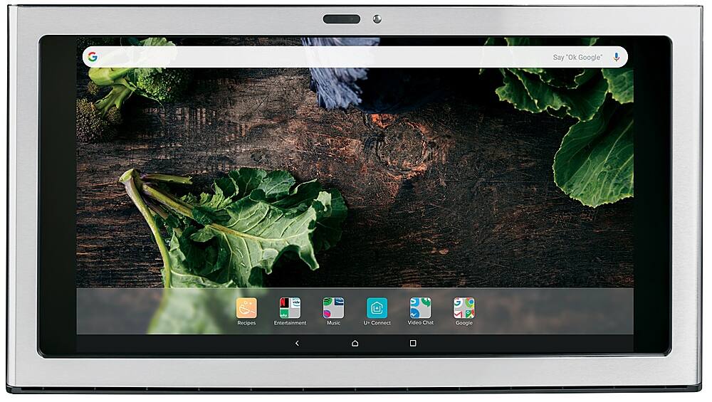 Alt View 19. GE - Profile Series Kitchen Hub & 30" Convertible Range Hood - Stainless steel.