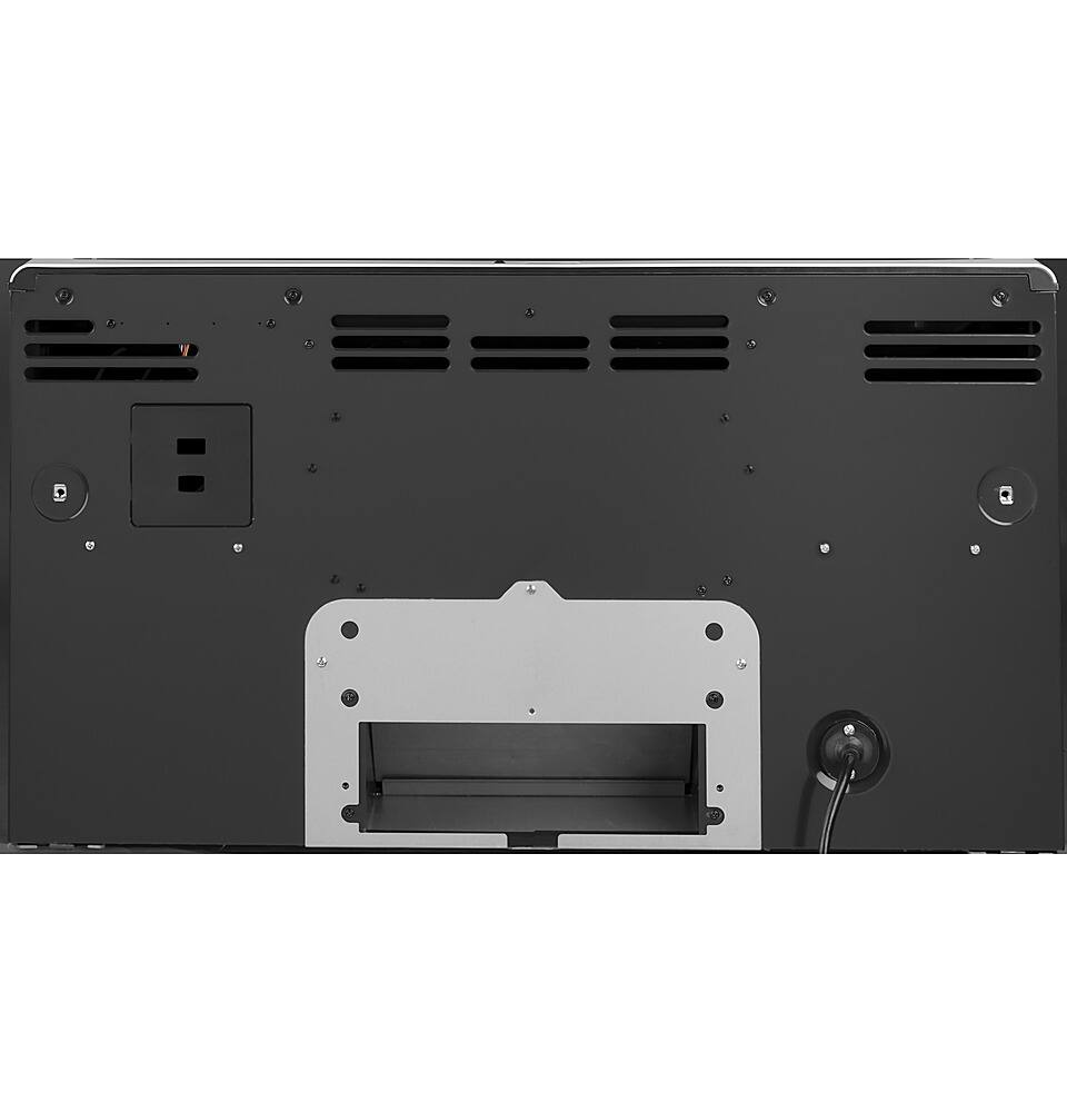 Alt View 13. GE Profile - Kitchen Hub & 30" Convertible Range Hood - Matte White.