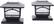 Front. MAXSA Innovations - Mission-Style Solar Post Cap and Deck Railing Light (Set of 2) - Black.