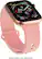 Angle. NEXT - Sport Band Watch Strap for Apple Watch® 42mm and 44mm - Pink.
