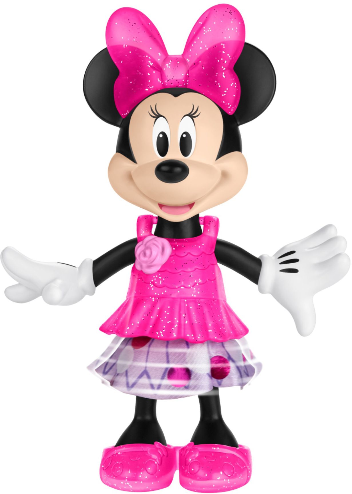 Best Buy: Fisher-Price Snap 'n Pose Minnie Mouse 5 Fashion Doll Styles May  Vary DTR92