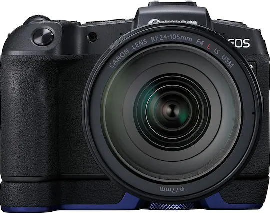 Front. Canon - EOS RP Mirrorless Camera with RF 24-105mm f/4L IS USM Lens.