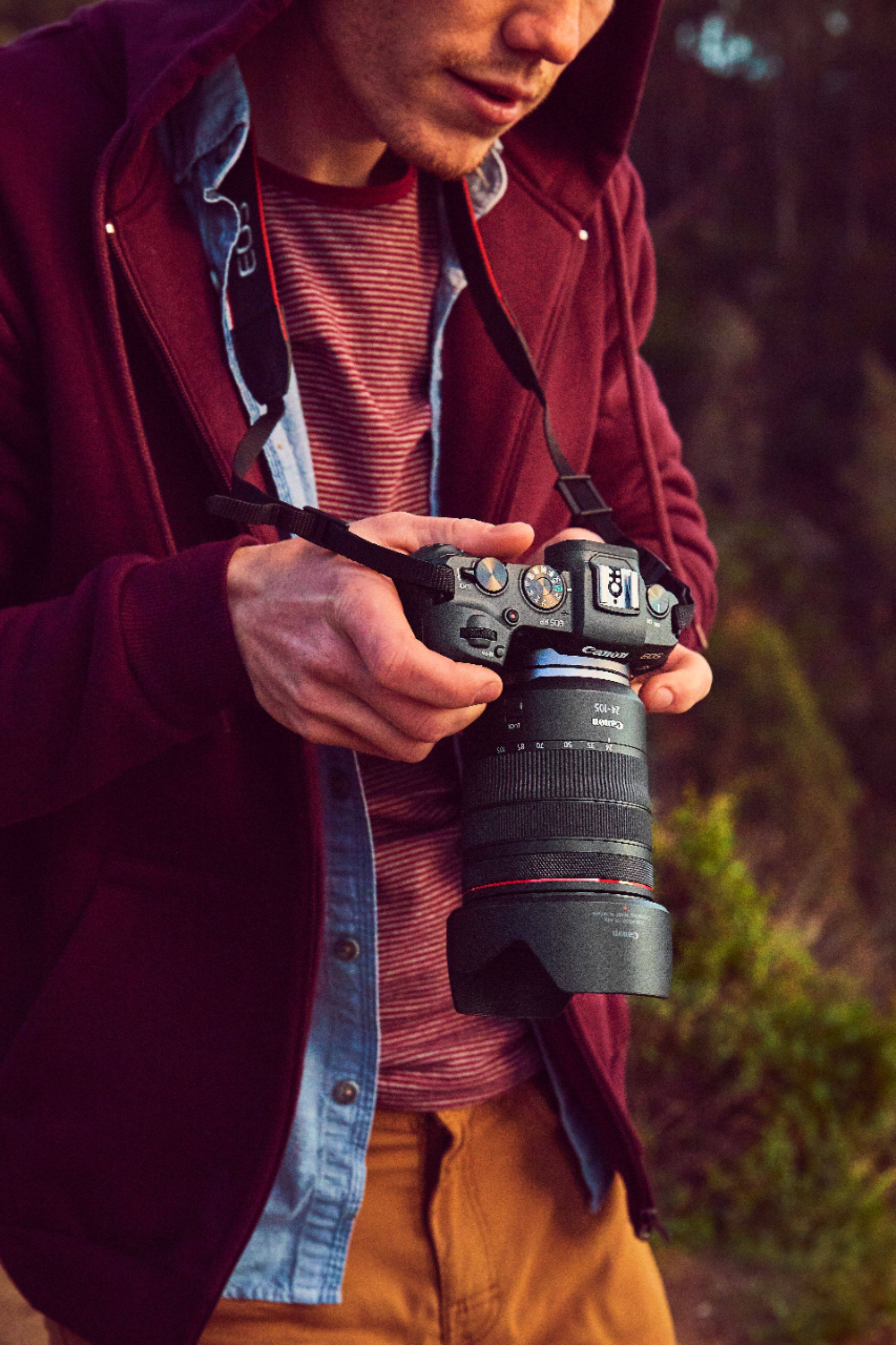 Alt View 13. Canon - EOS RP Mirrorless Camera with RF 24-105mm f/4L IS USM Lens.