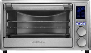 Insignia™ - 6-Slice Toaster Oven Air Fryer - Stainless - Front_Zoom
