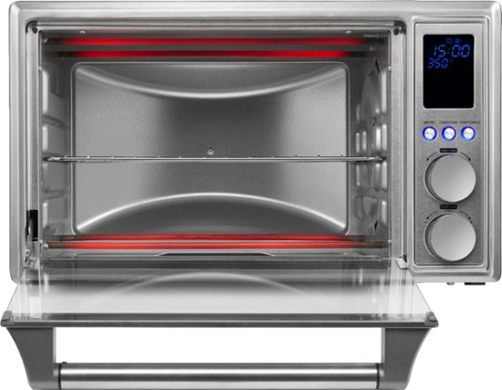 Insignia™ - 6-Slice Toaster Oven Air Fryer - Stainless TODAY ONLY At Best Buy