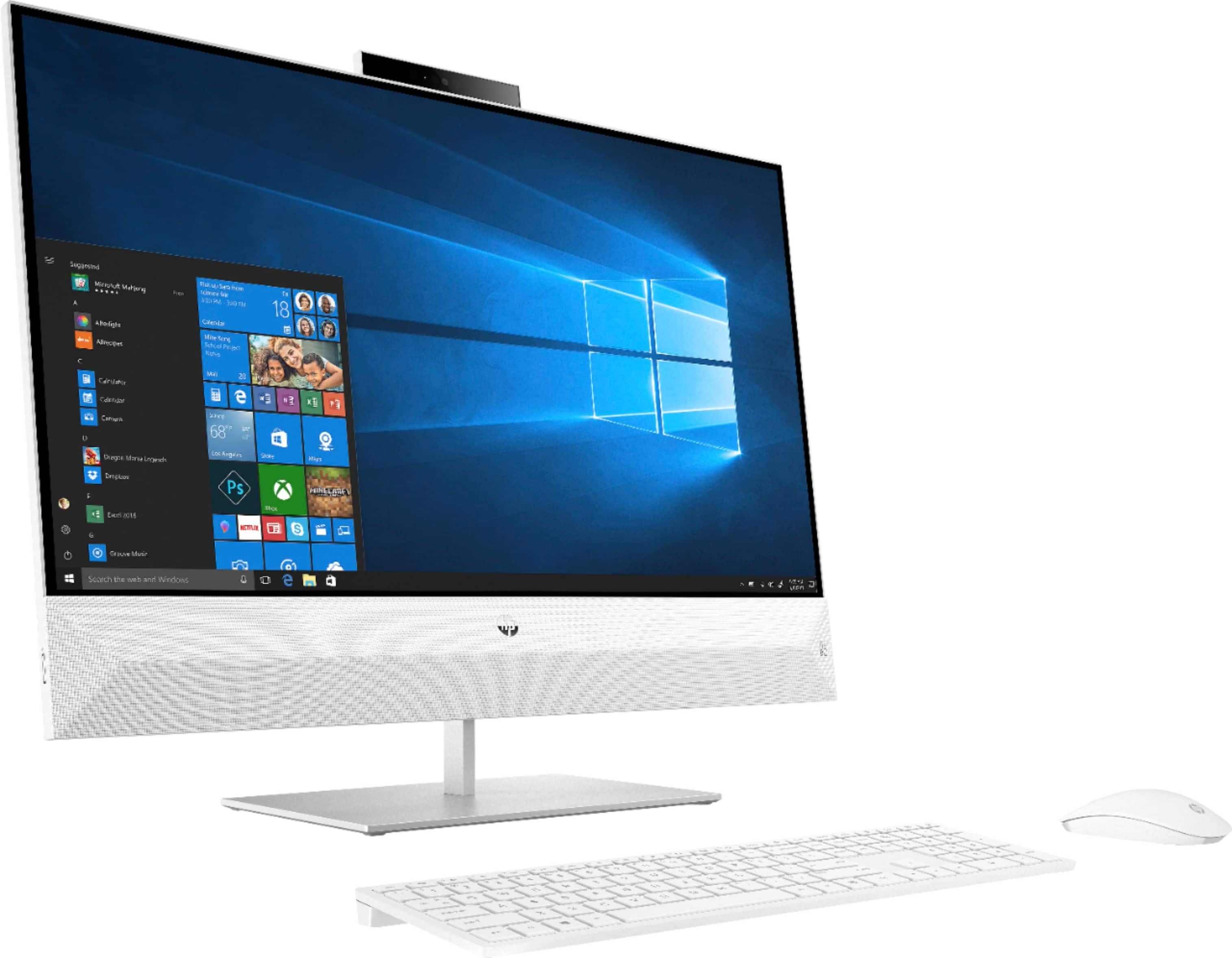 Angle Zoom. HP - Pavilion 27" Touch-Screen All-In-One - Intel Core i7 - 12GB Memory - 256GB Solid State Drive.