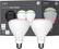 Front. C by GE - BR30 Bluetooth Smart LED Light Bulb (2-Pack) - Multicolor.