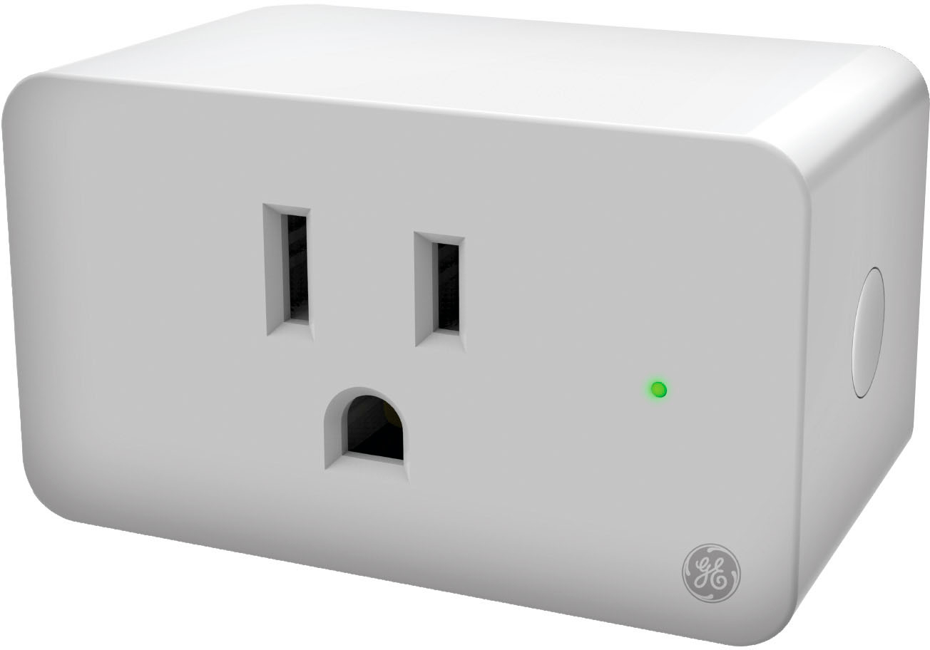  GE CYNC Outdoor Smart Plug, Bluetooth and Wi-Fi Outlet Socket,  Weather Resistant Plug, Voice Control Outlet, Works with Alexa and Google  (1 Pack) : Everything Else